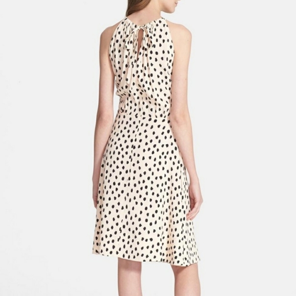 Kate Spade Leopard Dot Tie Back Dress - Picture 3 of 8